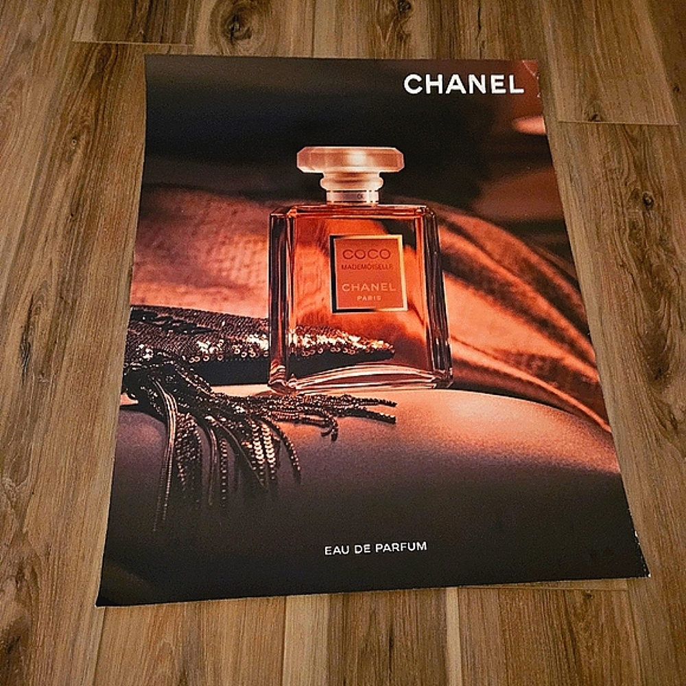 CHANEL Madamoiselle Poster Luxury Room Decor Wall Decor